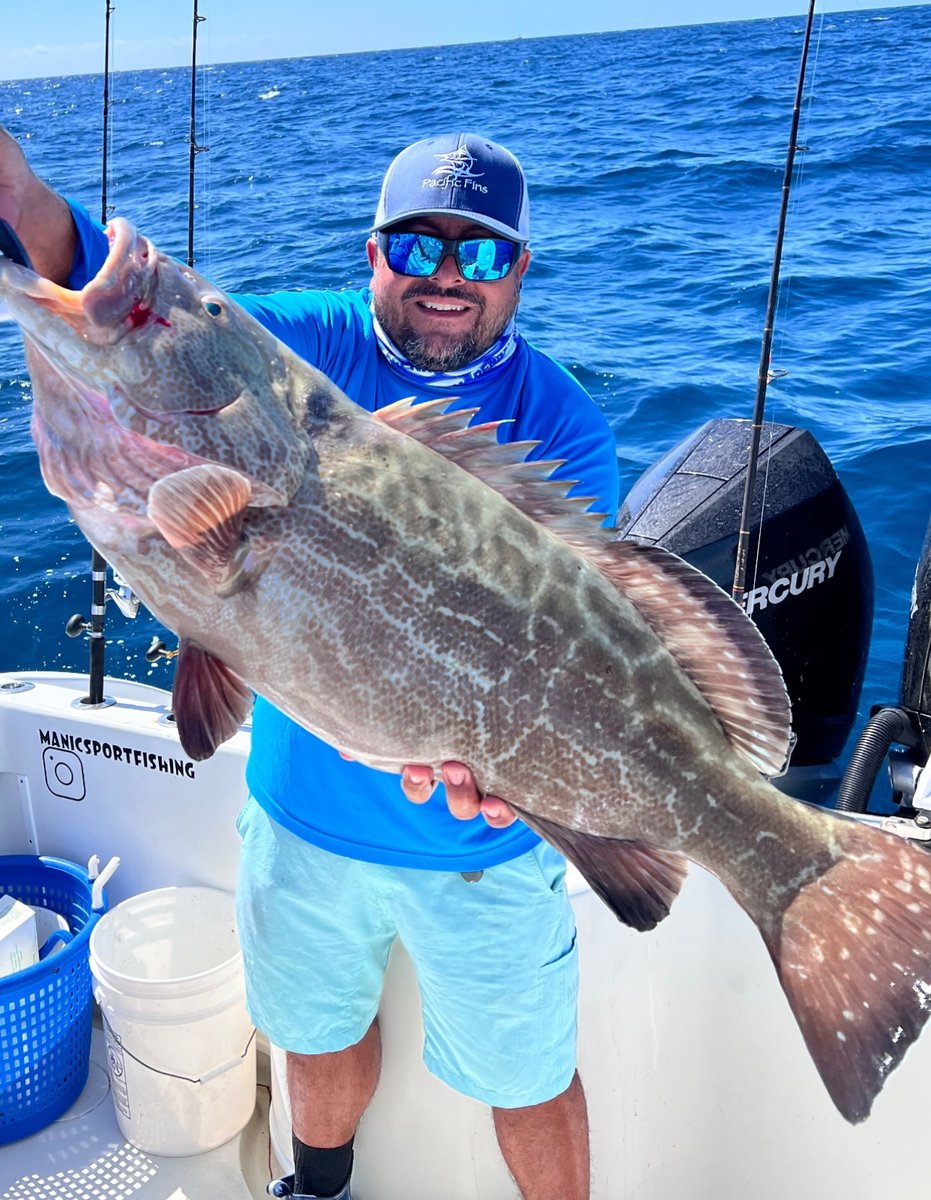 Such a Beast! #hookandtackle #fishingapparel #fish #fishin #fishing #angler #fisherman #fishinglife #grouper