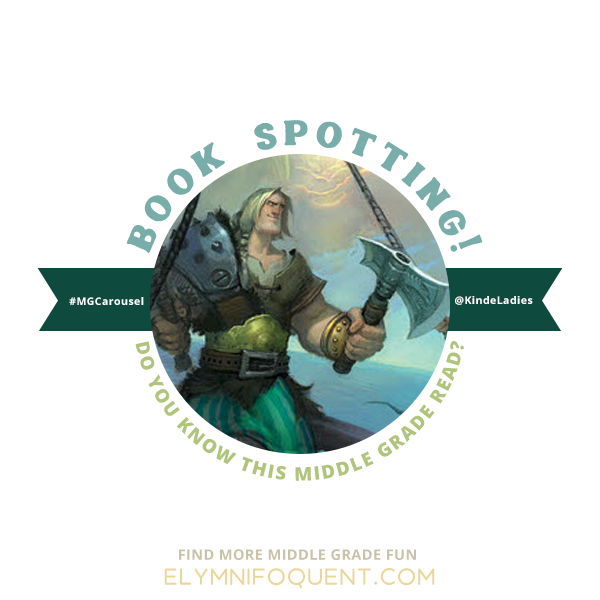 Is that a prince? Can you guess which Middle Grade book is featured on today’s #BookSpotting graphic? Let us know in the comments. #MGCarousel