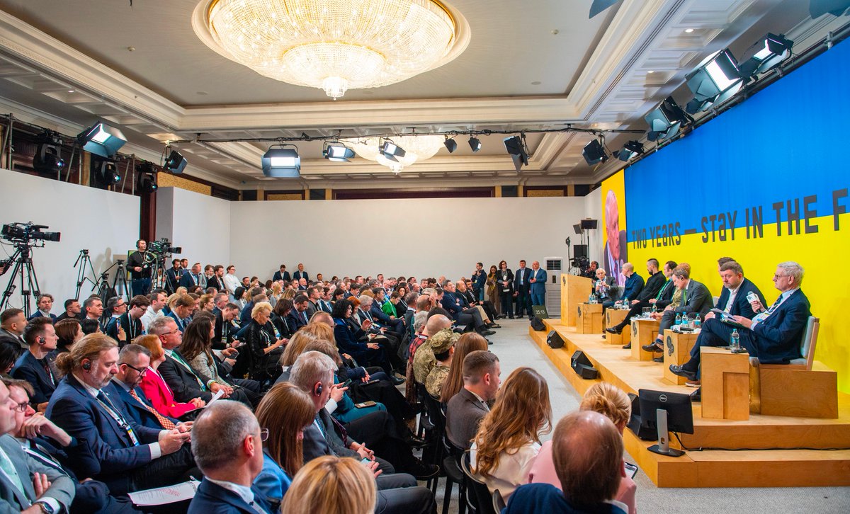 We are grateful to all speakers who attended the YES meeting in Kyiv “Two Years - Stay in the Fight” on the occasion of the second anniversary of Ukraine’s resistance to the full-scale invasion of Russia @Firsov_Donetsk, @elliotackerman, @GeneralClark, @IoWBobSeely, @carlbildt,…