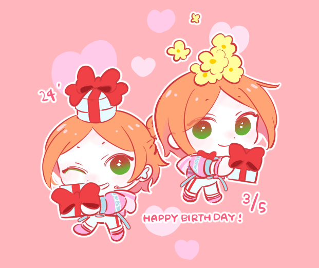 「birthday orange hair」 illustration images(Latest)