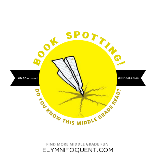 Is that a paper airplane? Can you guess which Middle Grade book is featured on today’s #BookSpotting graphic? Let us know in the comments. #MGCarousel