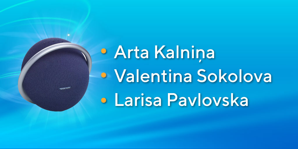 Apsveicam Baltcom izlozes uzvarētājus ar iegūtajām balvām! 🎁
Akcija turpinās! Ja esi Baltcom klients, reģistrējies loterijatev.lv/baltcom ar savu abonenta kodu un, iespējams, tieši Tu laimēsi, kādu no vērtīgām balvām. 

Izloze notiek katru nedēļu!

#prieksdavinat #konkurss