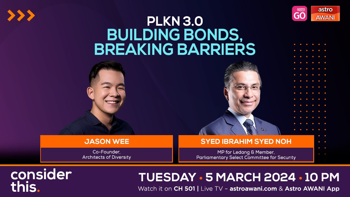 Can the revamped PLKN 3.0, expected to begin in 2025, improve social cohesion among the youth? Tonight on #ConsiderThis, I speak to @_SyedIbrahim_ & Jason Wee from @aod_malaysia about concerns surrounding the programme