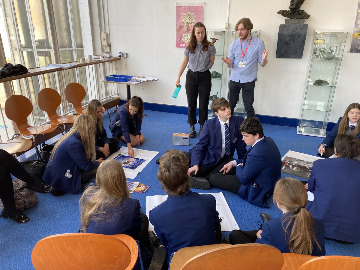 Our Y10 Performing Arts students had a great morning at <a href="/YvonneArnaud/">Yvonne Arnaud Theatre</a> learning about creative careers within the theatre industry! Students worked with the director, rigged lighting, learnt about backstage roles, heard from <a href="/The_GSA/">GSA</a>  graduates and worked with the marketing team.