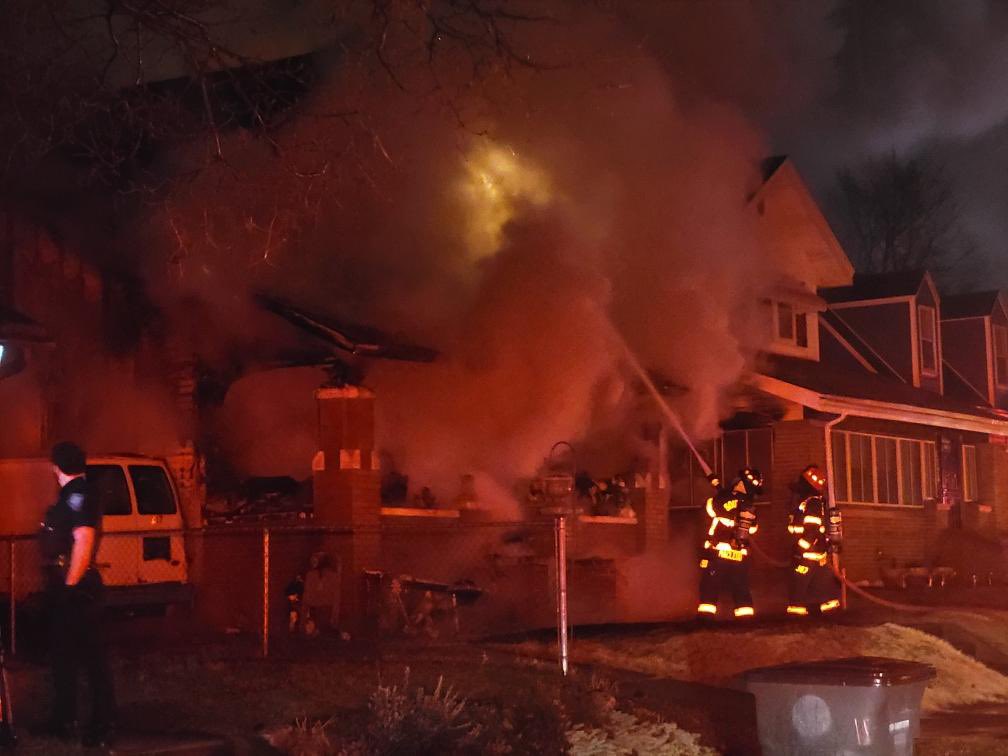Firefighters responded to an early morning fire on Magnolia Street. No reported injuries at this time.
