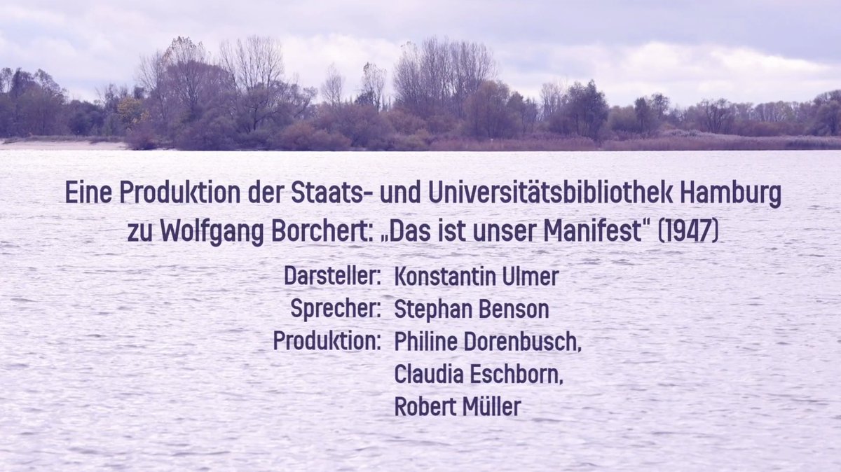 StabiHH's tweet image. Für Wolfgang Borcherts Werk ist „Das ist unser Manifest“ ebenso ein Schlüsseldokument wie für die unmittelbare Nachkriegszeit im Allgemeinen. 

Die Stabi Hamburg hat dazu einen Film produziert:
„Das ist unser Manifest“: blog.sub.uni-hamburg.de/?p=37667 #Borchert /mt