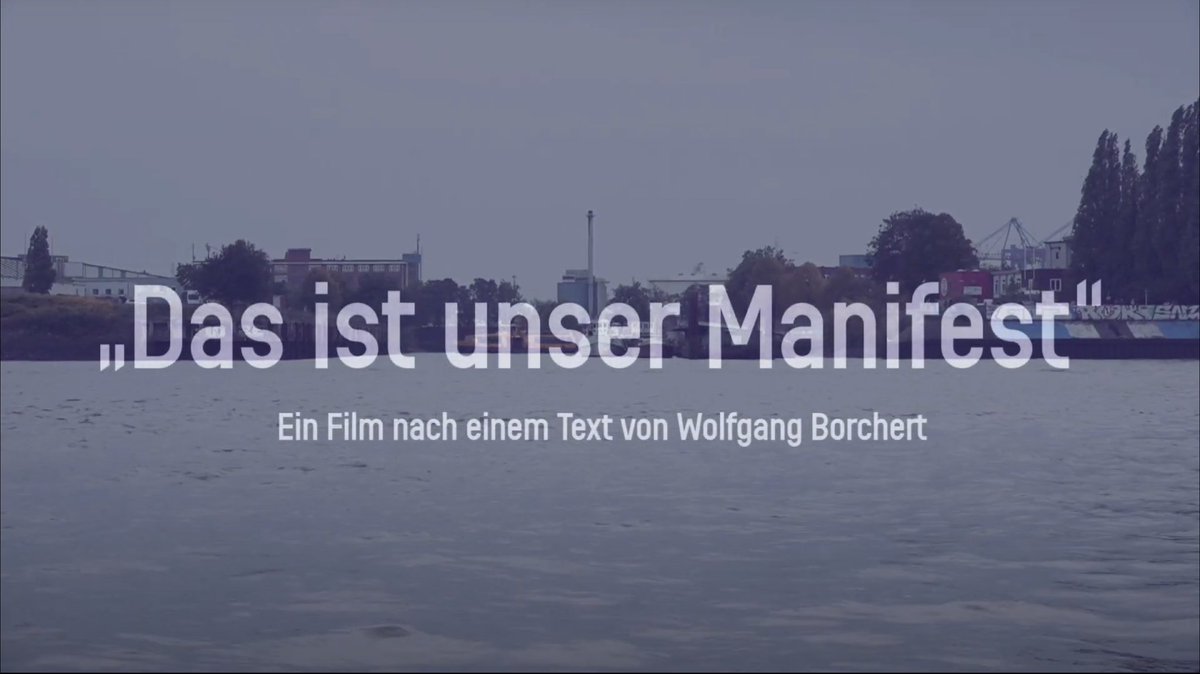 StabiHH's tweet image. Für Wolfgang Borcherts Werk ist „Das ist unser Manifest“ ebenso ein Schlüsseldokument wie für die unmittelbare Nachkriegszeit im Allgemeinen. 

Die Stabi Hamburg hat dazu einen Film produziert:
„Das ist unser Manifest“: blog.sub.uni-hamburg.de/?p=37667 #Borchert /mt