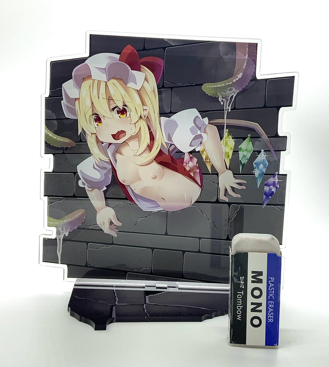 3月の即売会用 「壁尻フランちゃんのアクリルフィギュア」 が届きました!
日曜日の蒲田pio #東方桃源郷 で頒布予定です
来れない方用に通販もやってますので宜しくお願いします! https://t.co/8ccv9y0yw5 