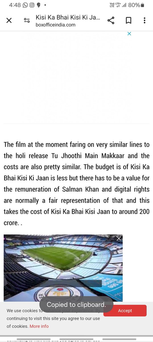 @BeingSa32417851 @Jhandu1696932 @HimeshMankad VV budget 155cr ...Collection 80cr...Non holiday release...

Kkbkkj 200cr budget...Collection 101cr ....Festival release 🤣🤣🤣🤣

Boi data check karle 👇🏻👇🏻😭😭🤣