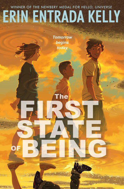 Today we’re celebrating the release of @erinentrada’s new middle grade novel, THE FIRST STATE OF BEING! Today we’re celebrating Erin Entrada Kelly. We love you, Erin! Happy book birthday!