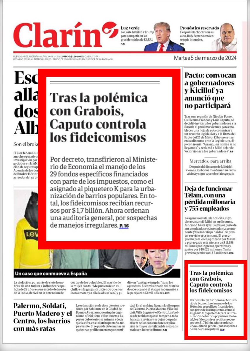 JuanGrabois's tweet image. Ahora Caputo es garante de la transparencia de los Fondos Fiduciarios... el tipo que tomó deuda por 82.200 millones de dólares durante el gobierno de Macri y que duplicó la deuda externa. Con ese dinero no se hizo una vivienda, una escuela, un hospital, una cloaca. Entre 2015 y…