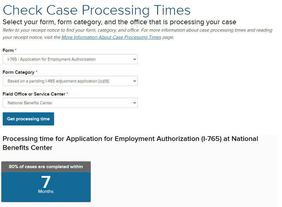 immigrationgirl's tweet photo. USCIS says it is taking 7 months to process EAD applications for those with a pending I-485. Gladly, I received an approval in just 4 days, but what is going on with processing times? Clearly these are not processed First In, First Out. #USCIS #EADApplication #I485 https://t.co/DtUgUxsorP