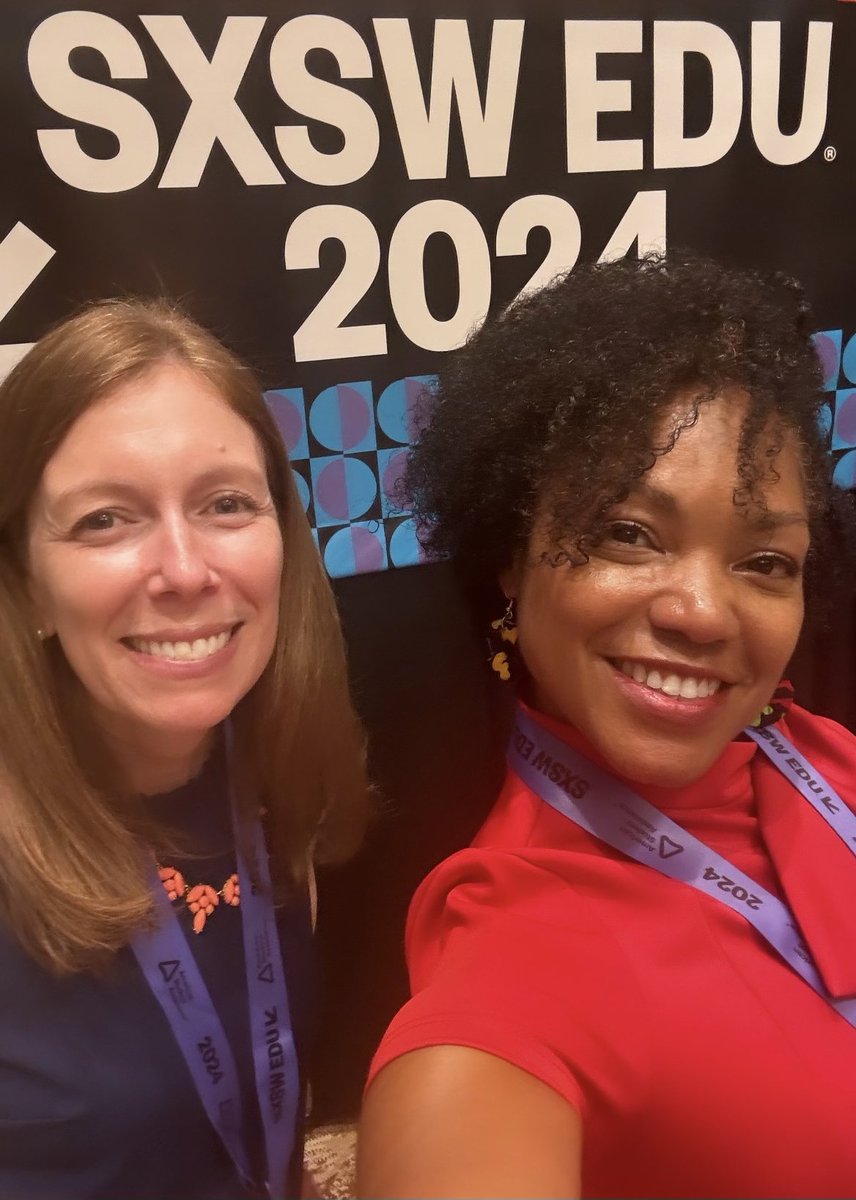 It was great meeting up with educators and learning designers this week at @SXSWEDU ! @jennagravel and I hosted a discussion about the proposed updates for #UDL guidelines 3.0. If you want to go deeper into the updates, join our webinar on 3/18/24. us02web.zoom.us/webinar/regist…