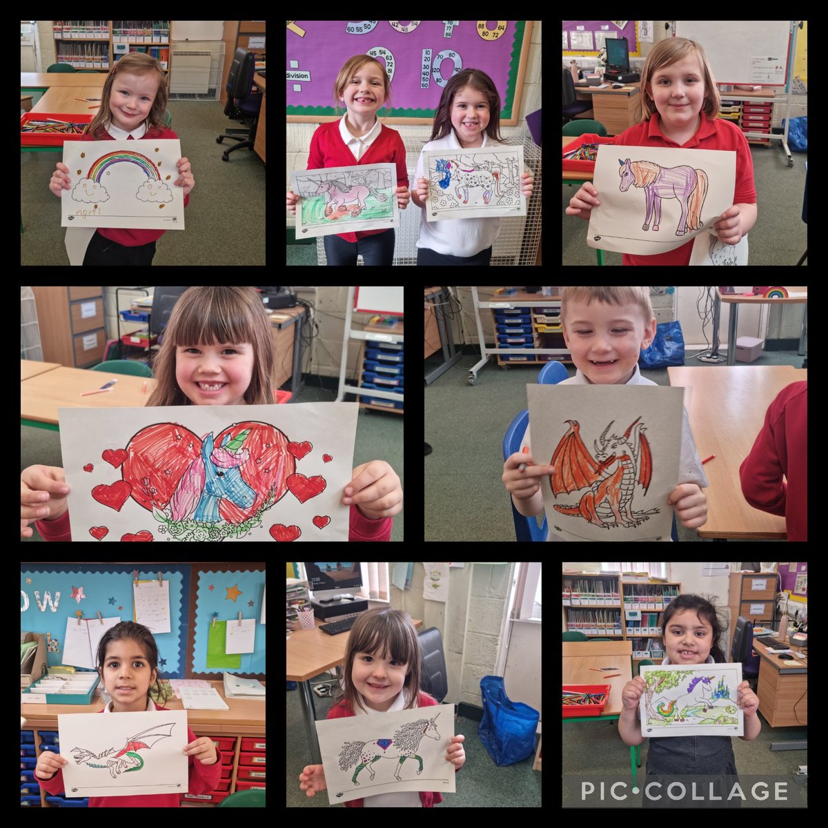 We've been making suggestions all week for our P2 Storyclub story today. There were a few to vote on so we decided to read 2 stories! 

🦄 How to Grow a Unicorn
 🐲 Small Knight and George

We then had fun colouring our own pictures.<a href="/Misshendry_hps/">Miss Hendry</a> <a href="/missallanhps/">Miss Allan & P2A</a> <a href="/MissMcMillanHPS/">Miss McMillan & P4M</a>