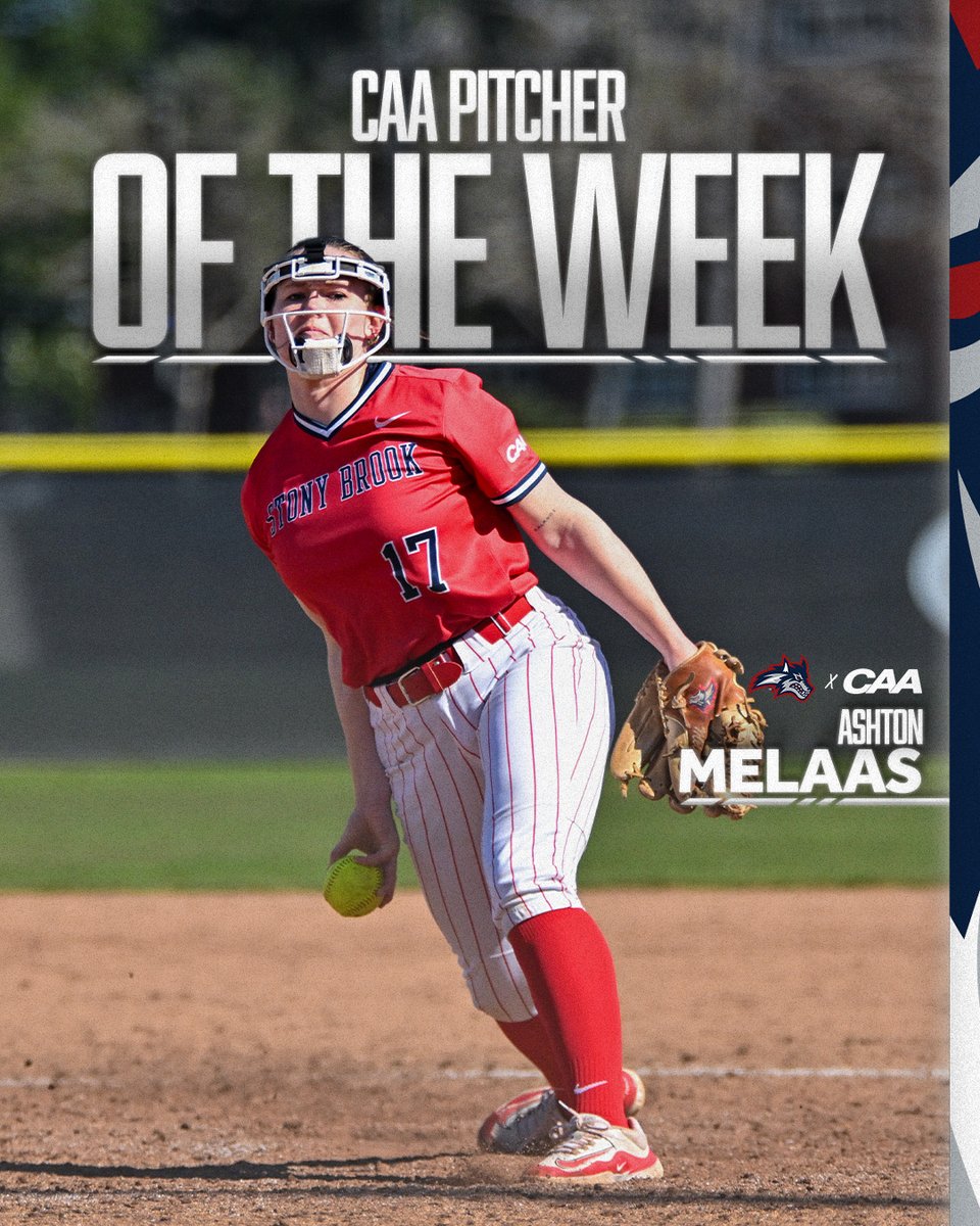 StonyBrookSB's tweet photo. 𝗖𝗔𝗔 𝗣𝗜𝗧𝗖𝗛𝗘𝗥 𝗢𝗙 𝗧𝗛𝗘 𝗪𝗘𝗘𝗞 🔥
@ashton_melaas went 1-0 with a pair of saves in a 4-0 week against A10 foes this past weekend 💪
🌊🐺 x #BurnTheShip https://t.co/HvkpXtGfDp