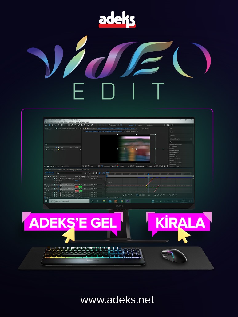 İşlerin daha kolay bitsin istiyorsan Adeks bilgisayar kiralama hizmetine göz atmalısın!

#adeks #render #bilgisayarkiralama #adekscafe #pckiralama #rentpc #pcrental #videoedit #kurgu #videomontaj