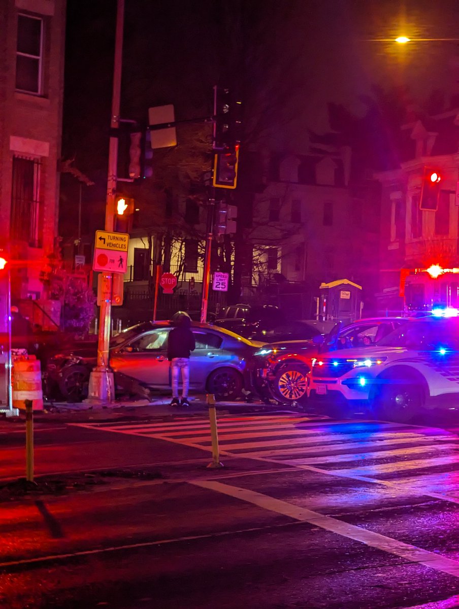 Still trying to figure out how this one happened @ Lincoln &amp; RI Ave NE.
<a href="/DDOTDC/">DDOT DC</a> <a href="/CMZParker5/">Councilmember Zachary Parker</a>