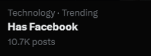 PlasmanLtd's tweet photo. DON'T PANIC - Number 1 trending # in the UK...
#facebookdown https://t.co/tIc7ioRoZr