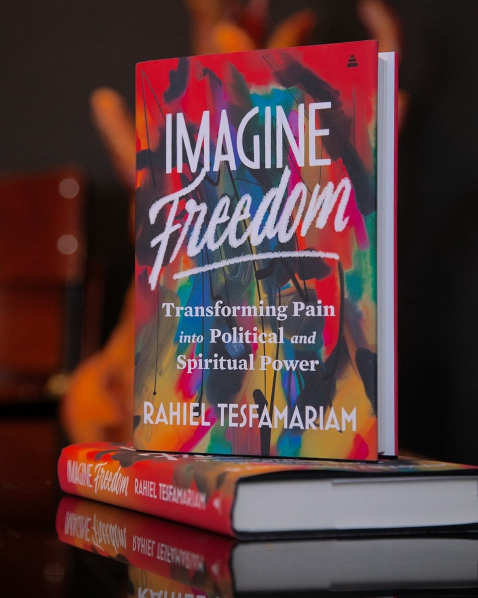 It’s pub day for IMAGINE FREEDOM by @rahielt! Dive into the book that bestselling author Meggan Watterson recommends "for anyone seeking to know true power." Available now wherever books are sold! #ImagineFreedom #Amistad #AmistadBooks