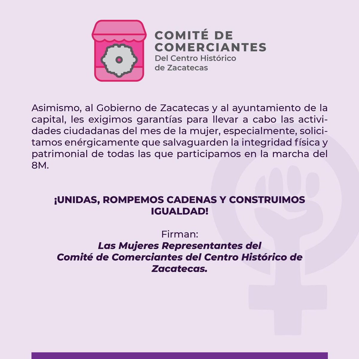 testigominero's tweet photo. La situación es precaria y nadie estos tiempos podría soportar la violencia que generan algunos colectivos, por ello, comerciantes expresan no aguantar otra marcha del 8M con destrozos y vandalismos hacia sus negocios. https://t.co/goKQbczlls