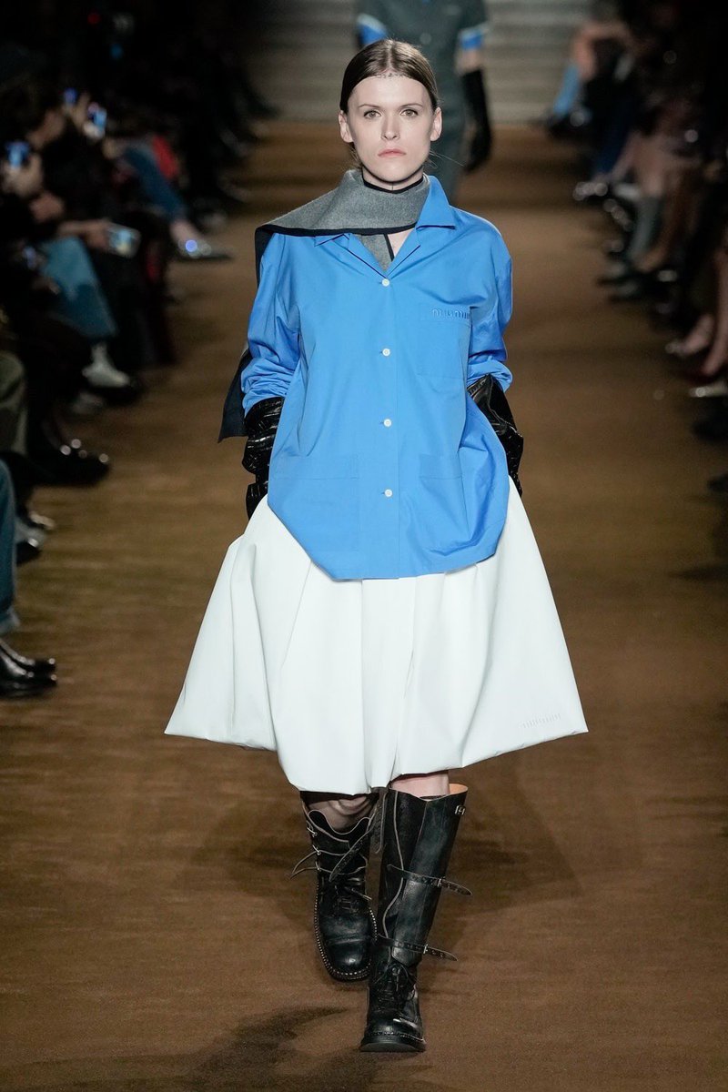 Ethel Cain walking for Miu Miu.