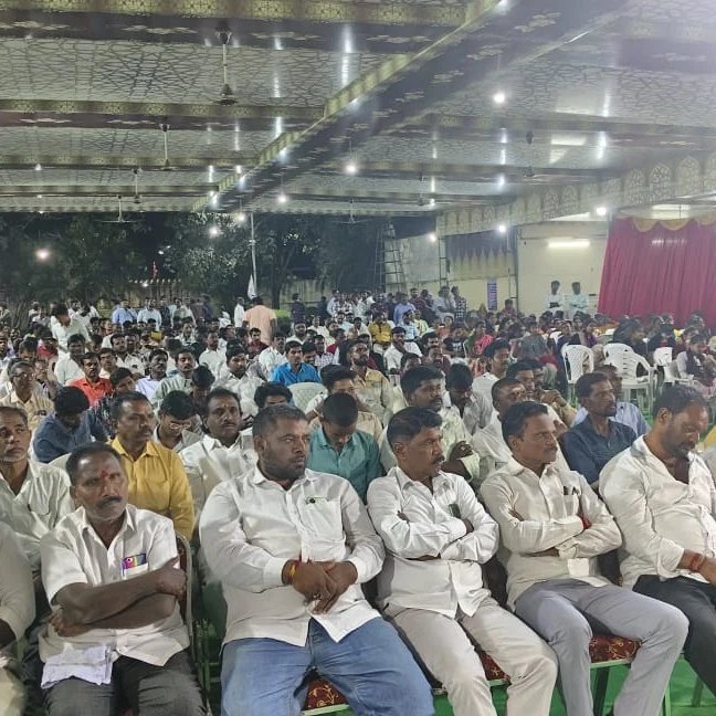 KrishnaMadigaM's tweet photo. హైదరాబాద్ జిల్లా MRPS మరియు అనుబంధ సంఘాల సదస్సు అంబర్ పేట లోని మహా రాణప్రతాప్ గార్డెన్ లో జరిగింది. ఈ సదస్సులో ముఖ్య అతిథిగా పాల్గొనడం జరిగింది.ఈ కార్యక్రమంలో సికింద్రాబాద్ పార్లమెంట్ నుండి సోదరుడు @kishanreddybjp  గెలిపించాలని తీర్మానం జరిగింది . https://t.co/HHaCn7inTq