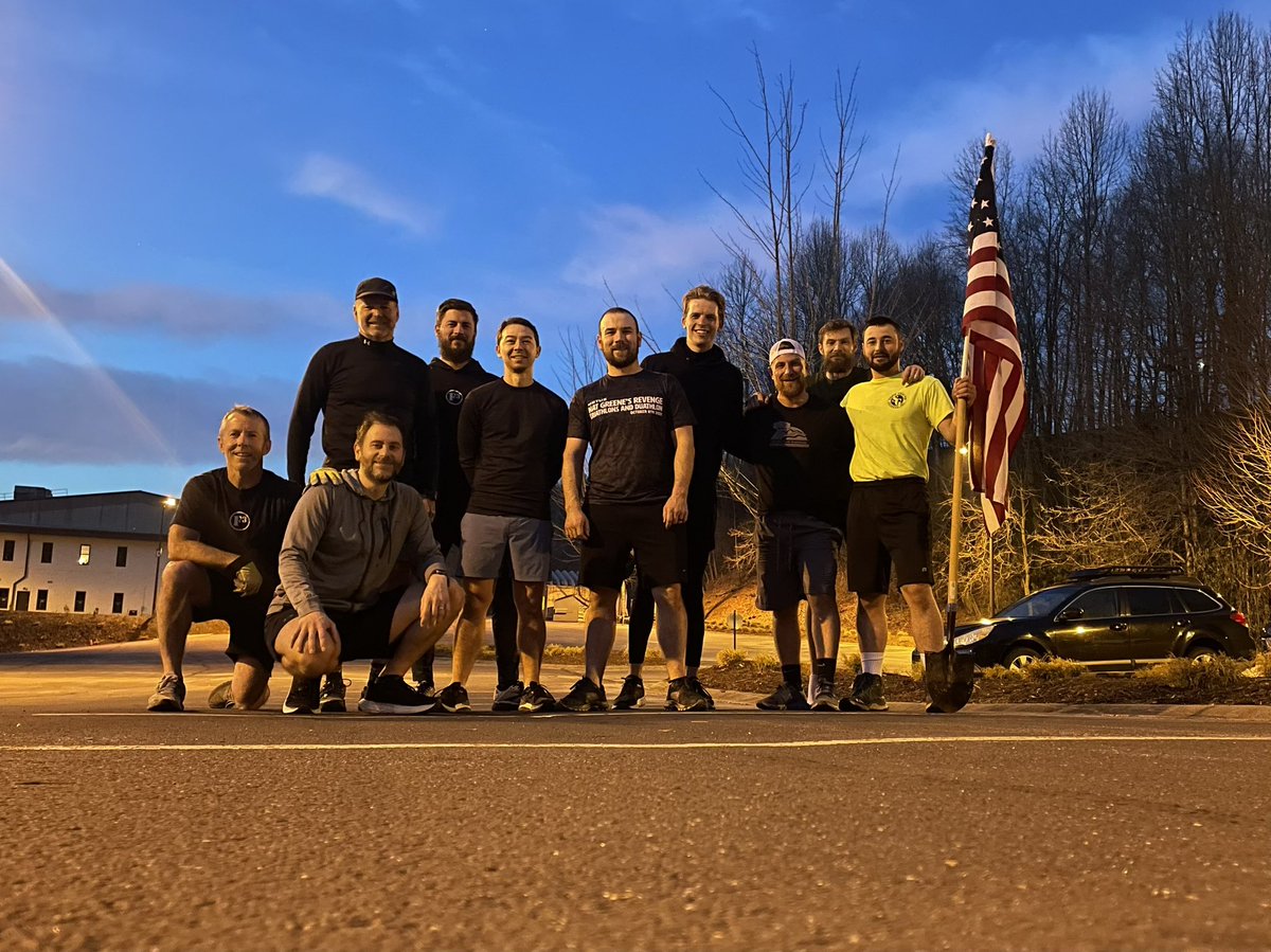 Slinging a new AO against the wall and seeing if it sticks. 10 strong showed up to Alliance Bible Fellowship this morning and started the day off right. Join us every Tuesday at 5:30 am! 💪☝️