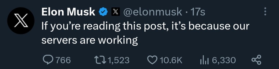 दाजुले भर्खरै पोस्ट गर्दै हुनुहुन्छ🤔   <a href="/elonmusk/">Elon Musk</a>
