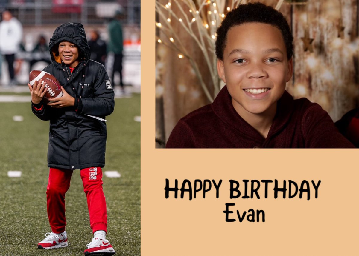 On this day a King was born👑I admire the strong and awesome son you are! Happy 12th Birthday, Evan‼️Love you💯 #Blessed