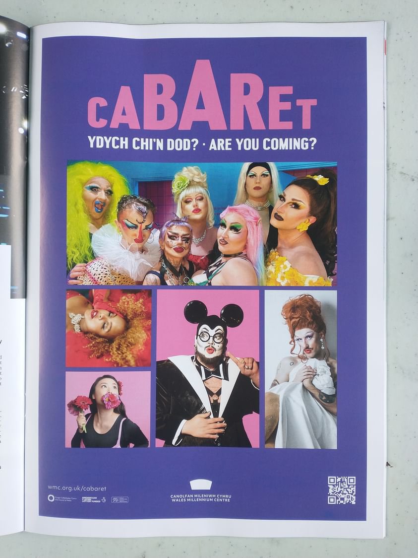 HOW LUSH to see the #Dragwyl family in @BuzzMagWales showcasing @theCentre’s #Cabaret offering!! Teulu lliwgar Dragwyl yng nghylchgrawn Buzz… Wyt ti’n barod am Dragwyl 2024?? @Tafwyl @MenterCaerdydd @theeBiwti ❤️🧡💛💚💙💜🖤🤎🤍🩵🩷