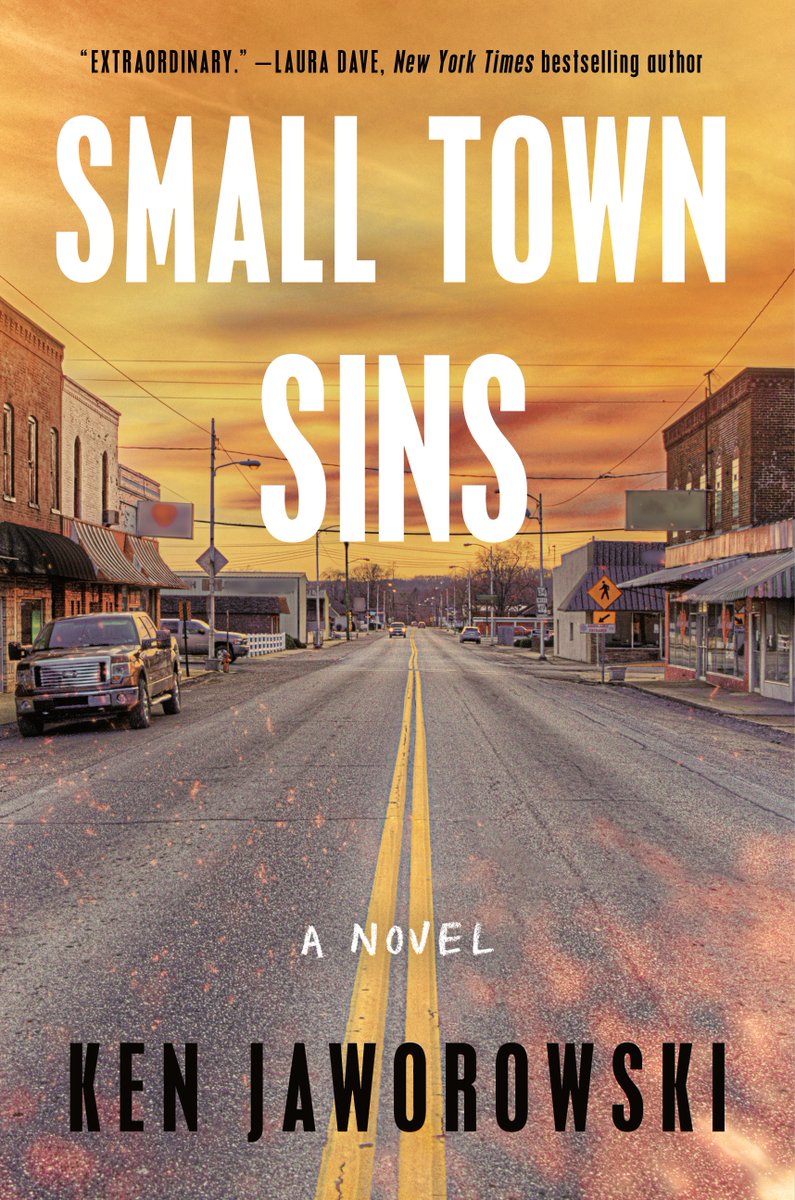 Meet a 2024 Edgar Nominee - Day 10 - Best First Novel - Small Town Sins by @KenJaworowski - kenjaworowski.com @HenryHolt #edgars2024