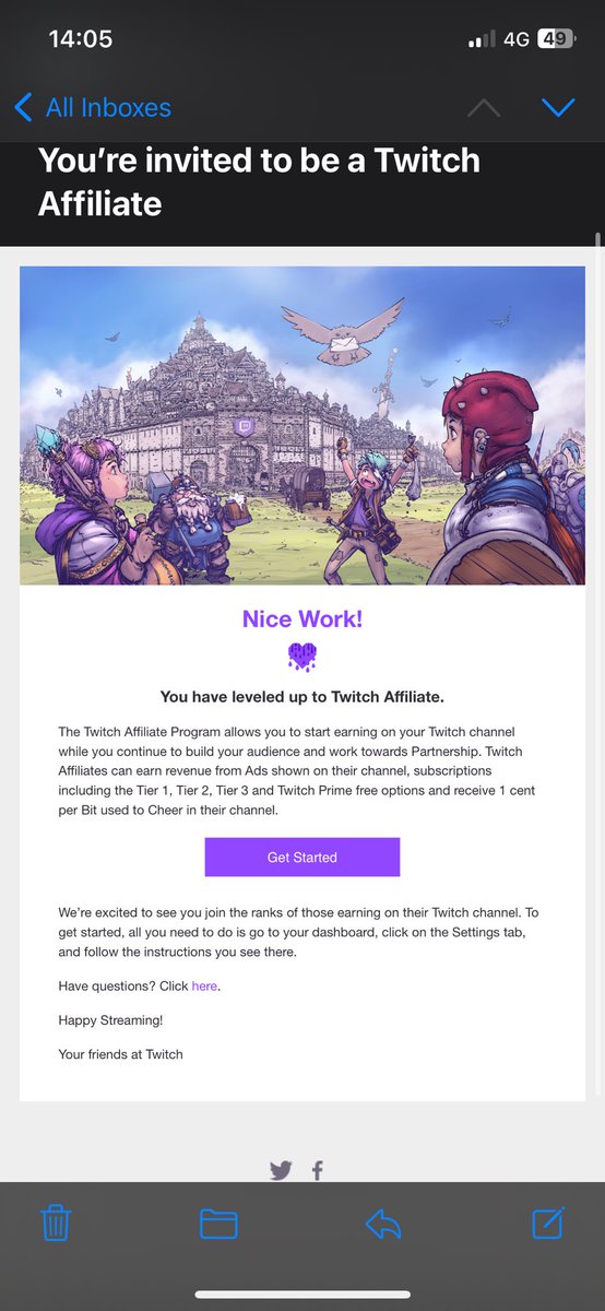 I got twitch affiliate today! Come for my first stream affiliate #TwitchAffilate 
Twitch.tv/reaper_cd #streamer #streamschedule #stream #twitch #twitchaffiliate #twitchstreamer #comehang #Fortnite     #streamdeck