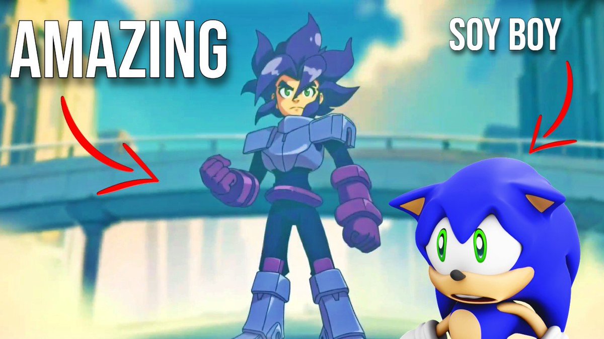 Sonic the Hedgehog? More like Sonic the soyboy, that's how we feel after playing <a href="/BerserkBoyGame/">BerserkBoy Games⚡️AMONG US UPDATE IS LIVE!</a> "the only platformer in years that we truly enjoyed"
Our review 👉 youtube.com/watch?v=Dm28qf…