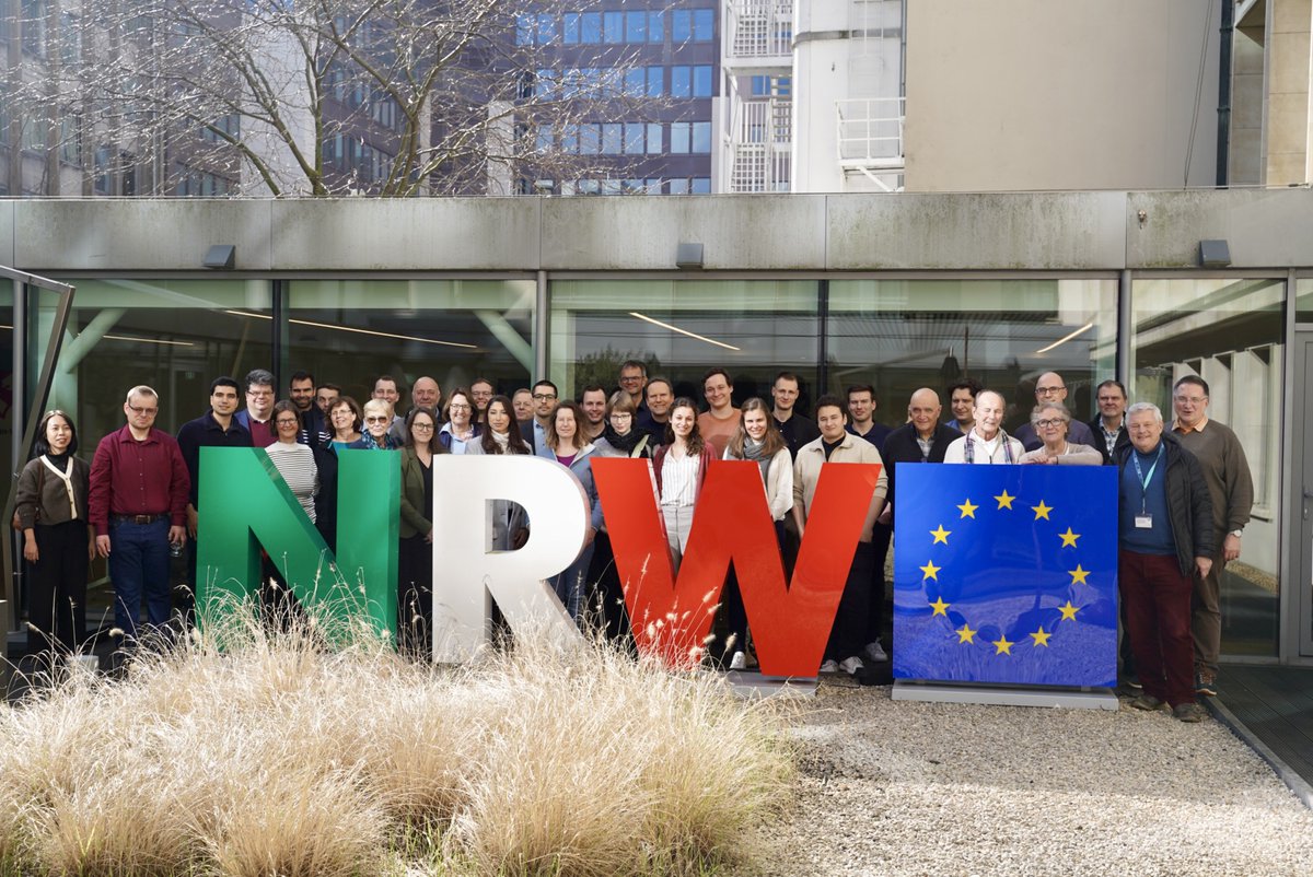 Gestern war die @klimaunion NRW für Gespräche zu Besuch in unserer Landesvertretung @NRWinEU