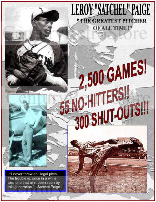 Satchel Paige: The Greatest Pitcher of All Time - 11x14 Poster 
– Available Here: 
etsy.com/listing/566336… 

- #NegroLeague #BaseballHistory