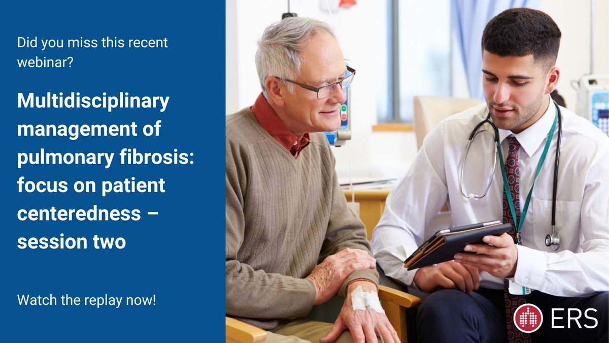 If you missed the recent ERS webinar, Multidisciplinary management of pulmonary fibrosis: focus on patient centeredness – session two, you can now watch the replay on the ERS Respiratory channel: channel.ersnet.org/media-106858-m…