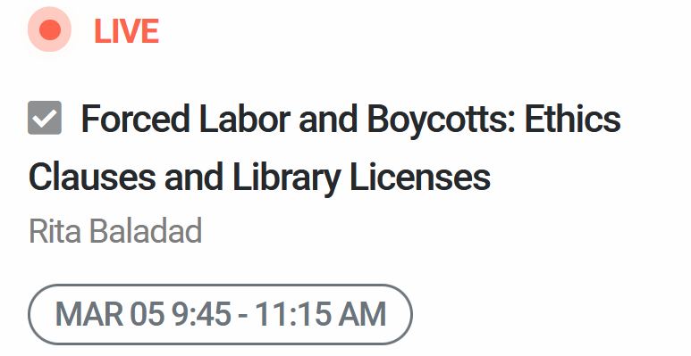 Virtual explorers, it's time for some on-demand content with live Q&amp;A direct from the presenters. Check out the items that are "Live Now" and interact with the speakers in real time! Use the filter or look for the pulsing red "LIVE" icons.