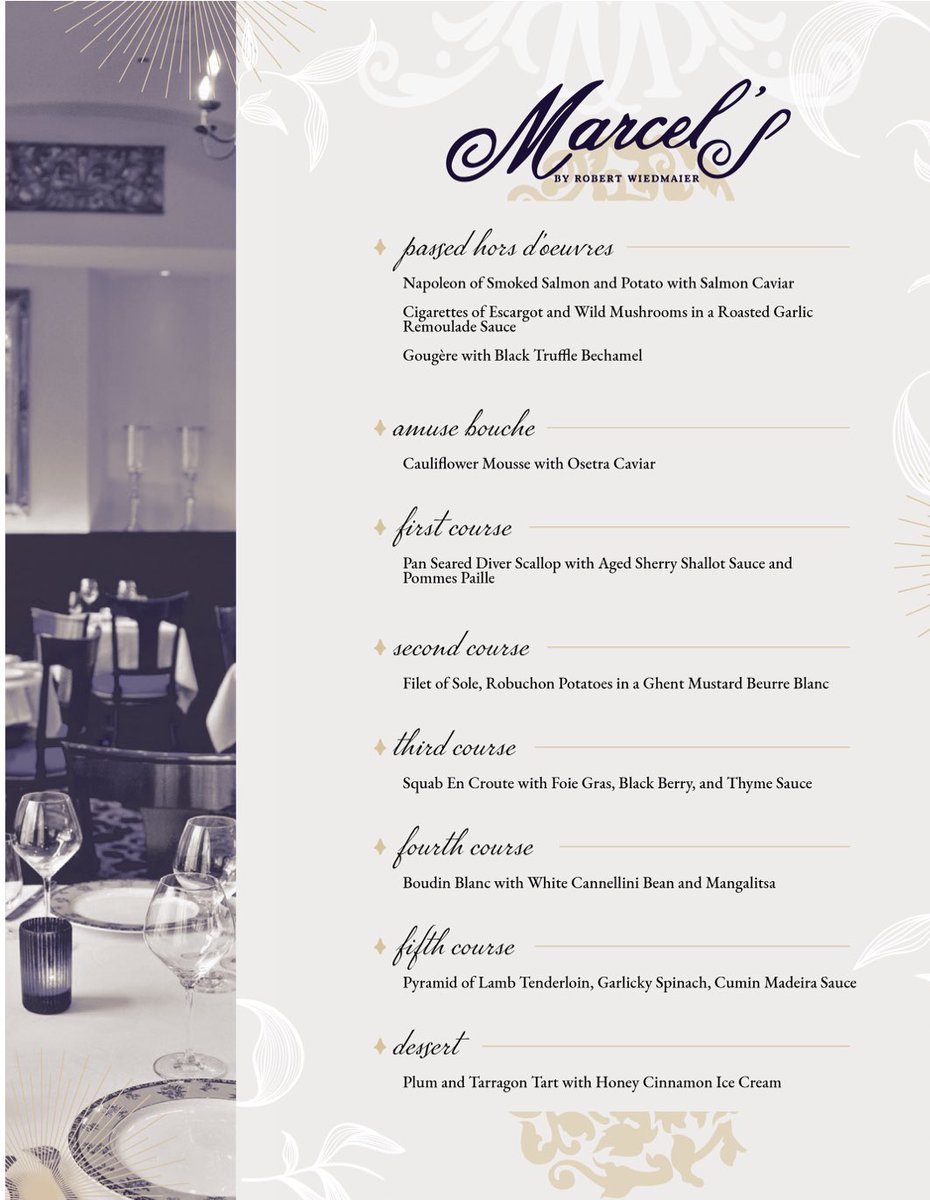 Marcel’s 25 Year Celebration on March 23rd 🎉🍾