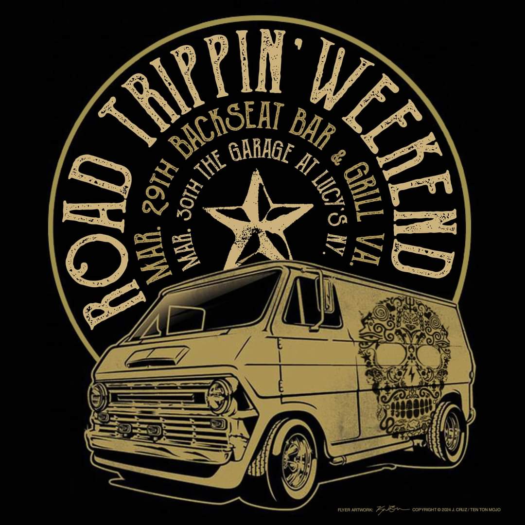 Next 2 shows see us at:
3/29 - Backseat Bar &amp; Grill of Winchester, VA w/ The Blues Vultures 
3/30 - Lucy's of Pleasantville, NY w/ Hunter Road &amp; <a href="/REVEL9/">REVEL 9</a> 
#tentonmojo #tentonmojotour #virginia #newyork #westchester #winchester #winchestermusic #westchestermusic
