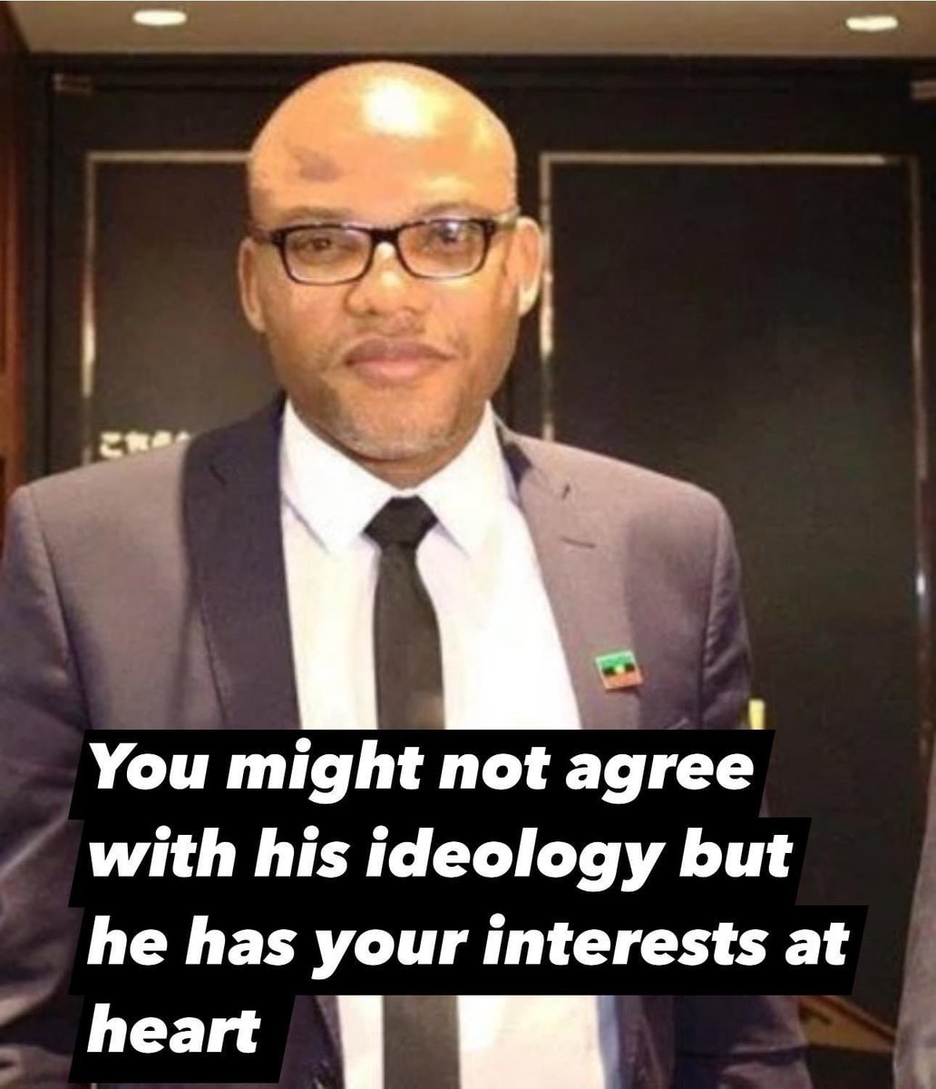 The suffering of the people of #Biafra & the incarceration of Mazi Nnamdi Kanu demand our attention and action. Let us stand together in solidarity, calling for justice and fairness for the oppressed people of Biafra and Nnamdi Kanu.
#BiafraCrisis #HumanityFails #JusticeForBiafra