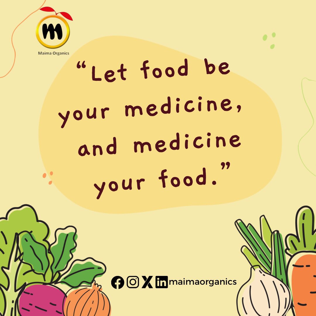 Food quote of the day #foodquotes #maimaorganics