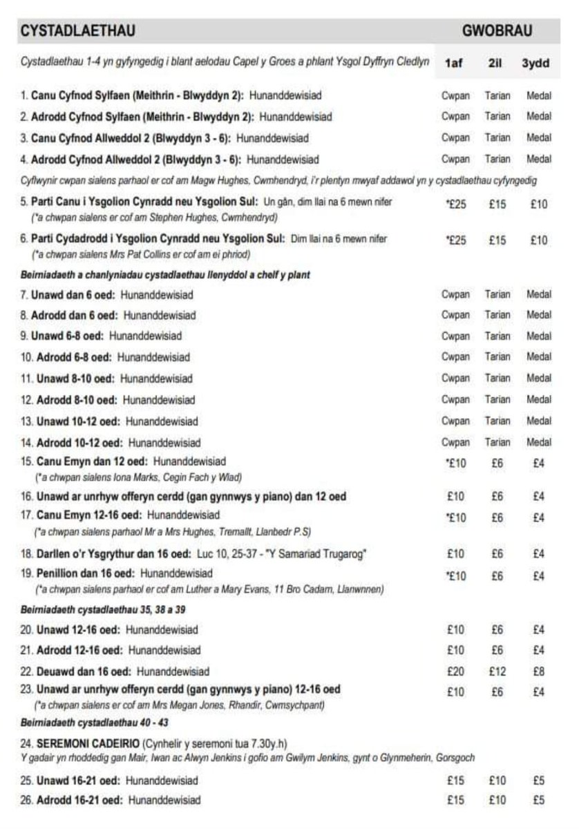 Eisteddfod Capel y Groes tweet media