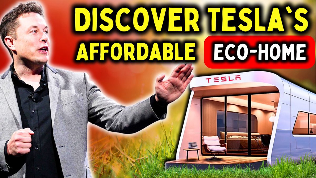 esemchoy's tweet photo. Discover Tesla's Affordable Eco-Home: A Tour of Sustainable Living https://t.co/SYKBTpEylc via @YouTube https://t.co/1ANNnozrN9