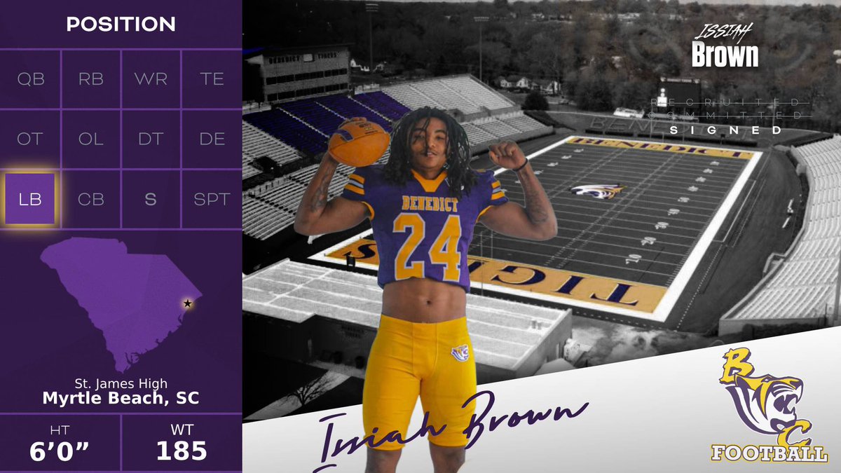 Benedict College Football tweet media