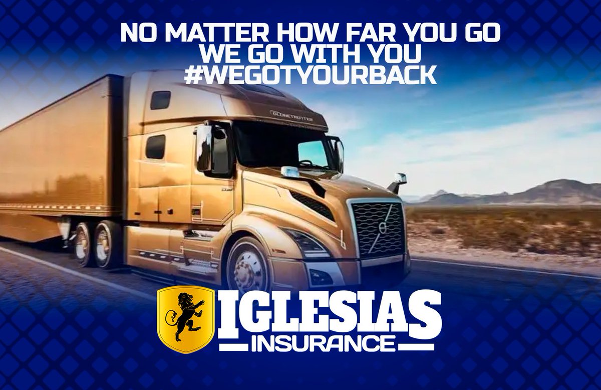 Truck Insurance  #wegotyourback #iglesiasInsurance #SeguroComercial #CommercialInsurance #BusinessInsurance #IglesiasComercial #Business #SegurodeNegocio #Negocio #SegurodeCamion #Camion #TruckInsurance #Truck #live