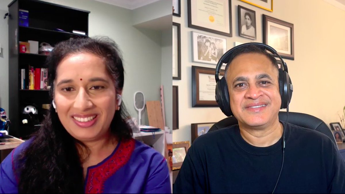 Great conversation about the everyday relatability of space exploration, embracing identity and heritage, and navigating through ambiguity with aerospace engineer at NASA/JPL @DrSwatiMohan Indeed, Star Trek and space camp were both discussed! spotify.link/kTmAyWZRIHb