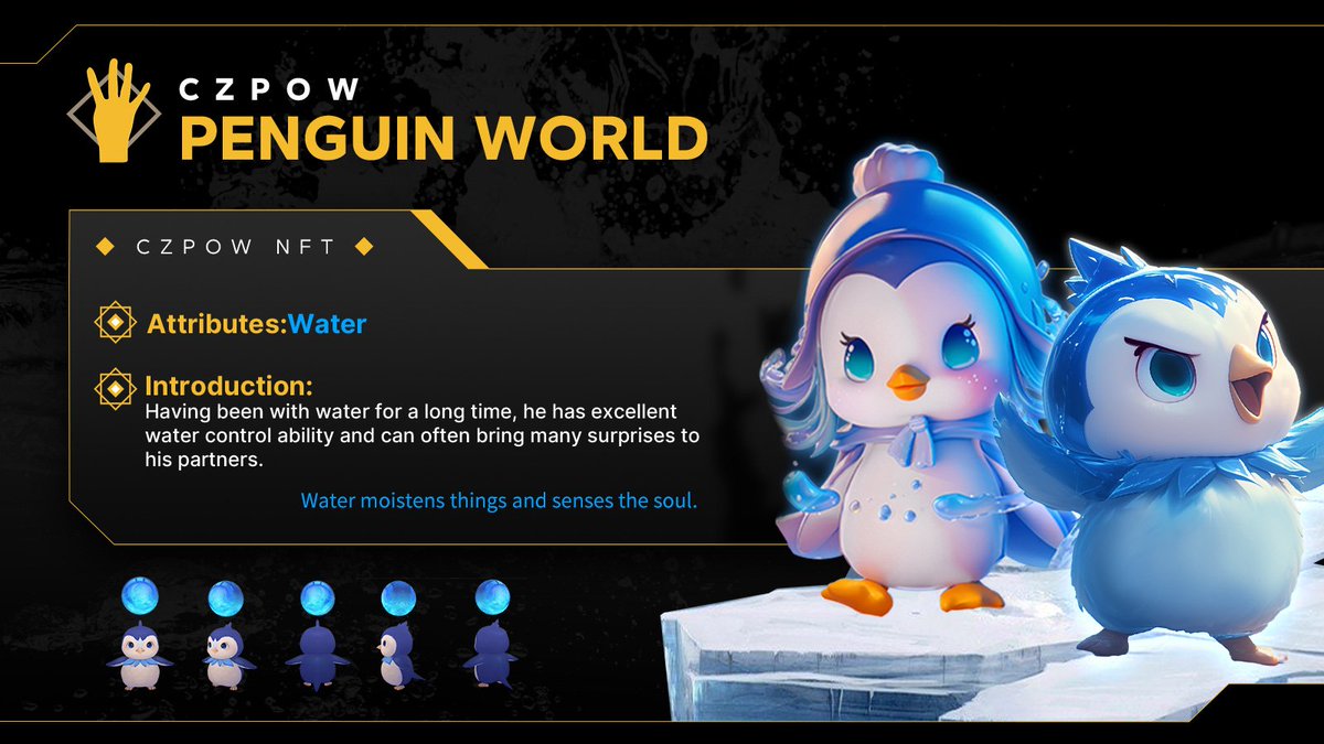 CZPOW_'s tweet photo. All penguin image in Penguin World have been cnnounce, so which type of penguin do you like?
#CZPOW #CZPW #penguinworld #E
@binance @binancezh @bitgetglobal @BNBCHAIN @CoinMarketCap @elonmusk @gate_io @okx @okxweb3 @Web3WithBinance @BinanceLabs @cz_binance https://t.co/4nn6e78b4p
