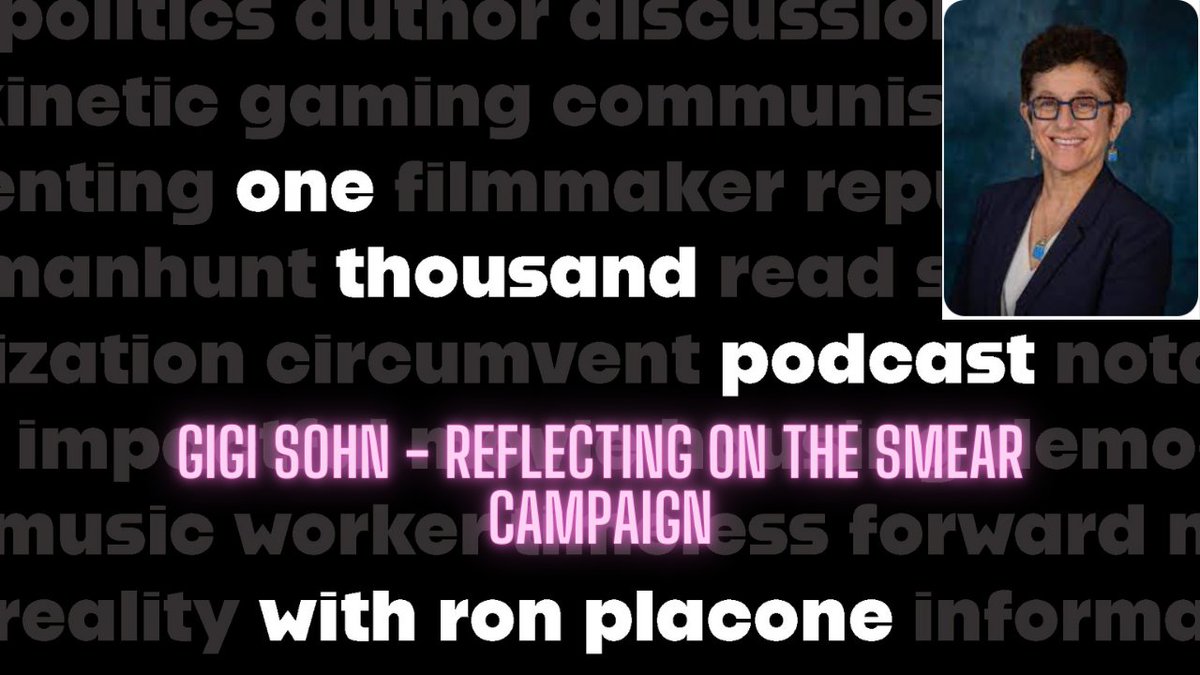RonPlacone's tweet image. #NetNeutrality! This week's 1000 guest is Gigi Sohn. We look back at the smear campaign that eventually concluded with her withdrawing her FCC nomination. The good news: She has a new project now involving #MunicipalBroadband that's pretty awesome! pod.link/1707027844
