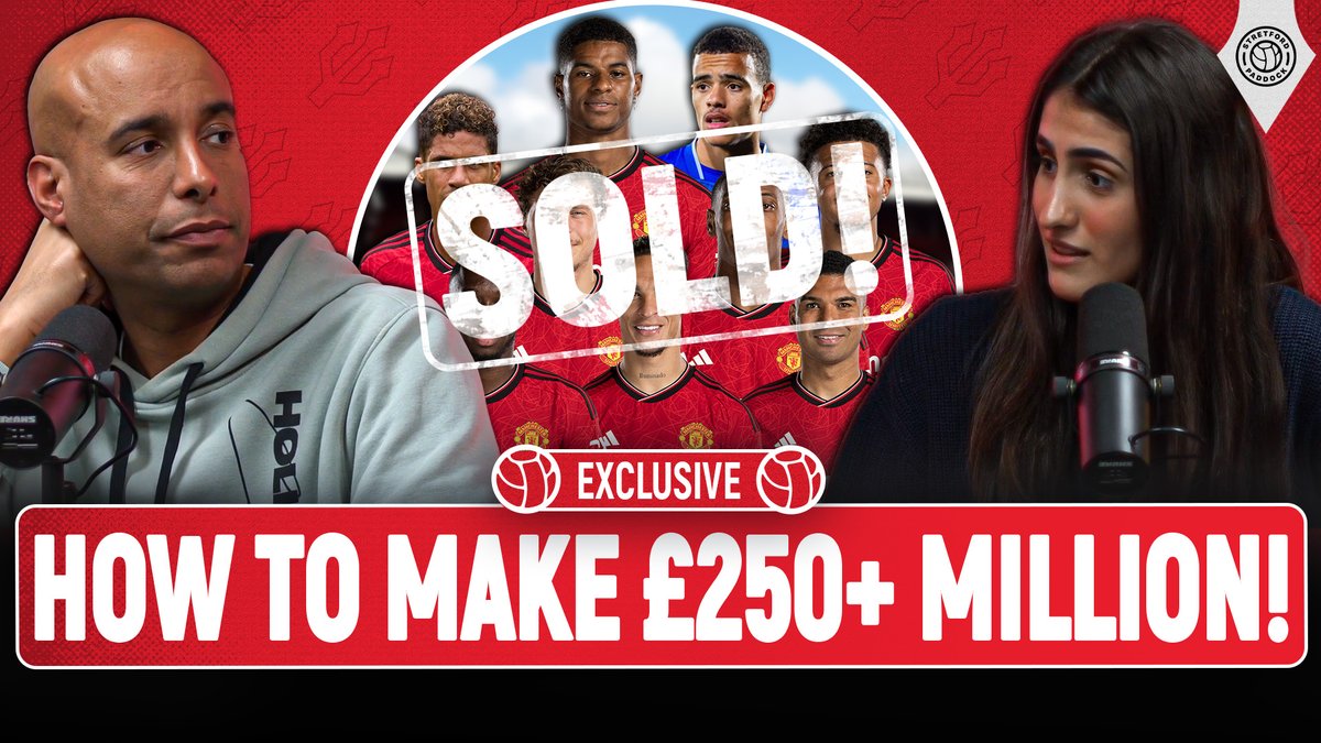 🚨Join <a href="/JayMotty/">Jay Motty</a> &amp; <a href="/nalinmastou/">Nalin Mastou</a> for an exclusive video on 'How Man United can make £250+ Million this Summer Transfer Window!' 😱  

Click the link below to Watch! 👇
youtu.be/JcSsJbab-iQ