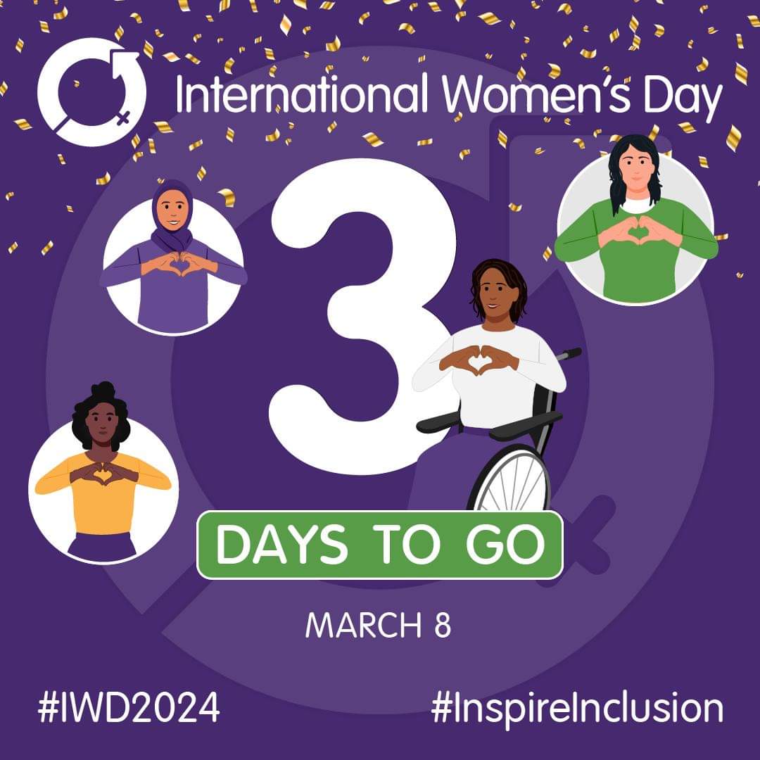 👩International Women's Day - 3Days to go👩

Keep a look out on all NCB social media for our #IWD2024 posts

#InspireInclusion #OpportunitiesforAll #CelebratingWomen #NorfolkCricket #WomensCricket #GirlsCricket #SoftballCricket #HardballCricket #WomenandGirlsGetTogether